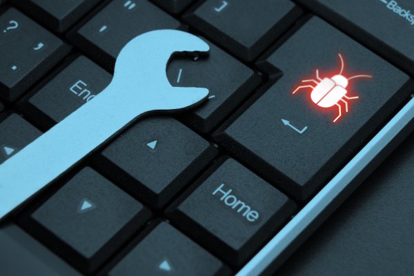 wrench on computer keyboard virus key utility software system keeper